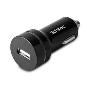 Chargeur de voiture noir à port unique