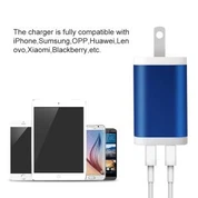 Chargeur mural USB portable pour téléphone