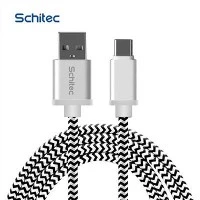 Câble USB de type C en nylon tressé
