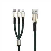 Câble de données USB portable 3 en 1 de type C