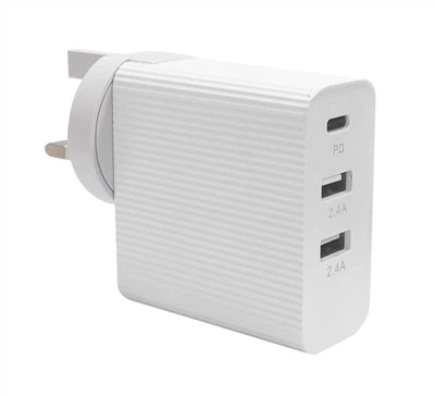 Chargeur mural double port 5V 2A UK Plug