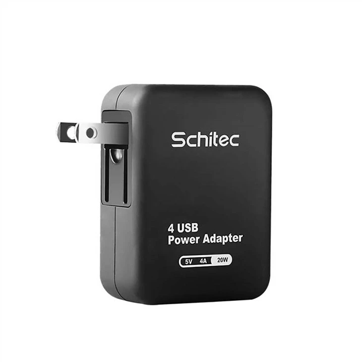 Chargeur de voyage rapide USB pour téléphone portable