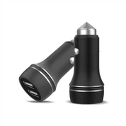 Chargeur USB portable à deux ports pour smartphone